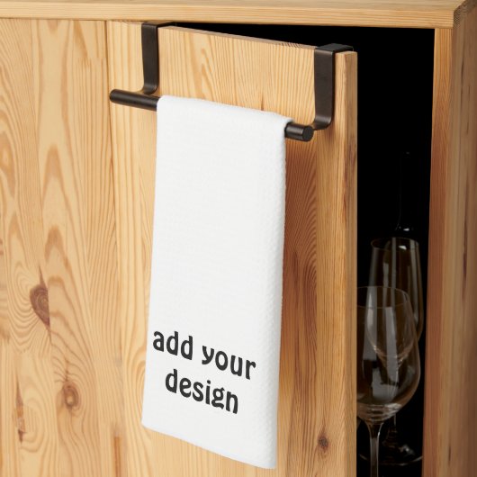 voeg uw ontwerp toe theedoek (Derde Gevouwen)