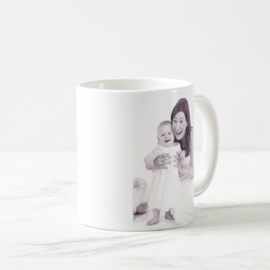 Voeg Uw Persoonlijke Foto en Naam toe Persoonlijk Koffiemok (Voorkant rechts)