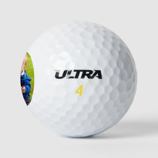 Voeg uw persoonlijke tekst voor het maken van een  golfballen (Logo)