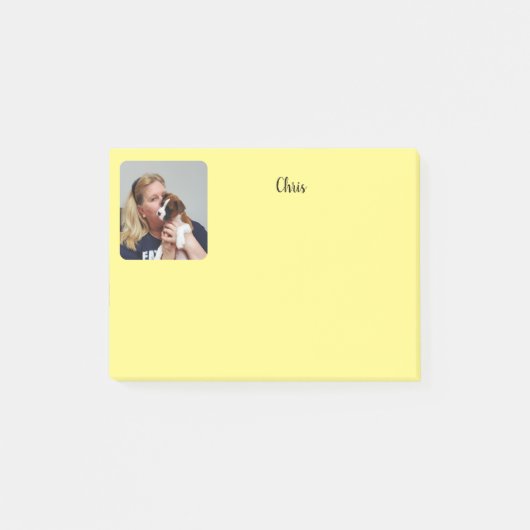 voeg uw petpic post-it noot toe post-it® notes (Voorkant)