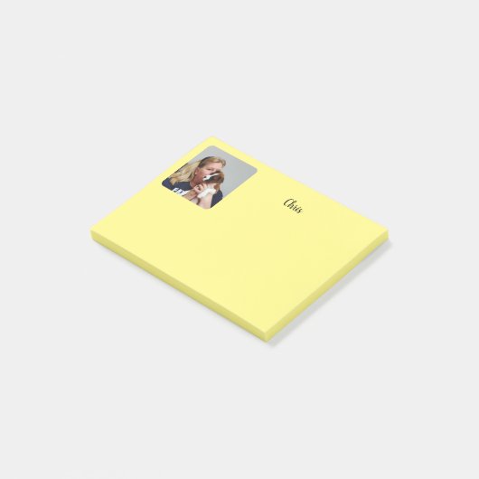 voeg uw petpic post-it noot toe post-it® notes (Schuin)