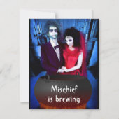 Voeg uw Photo Halloween-uitnodiging toe Kaart (Voorkant)