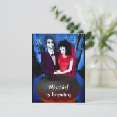 Voeg uw Photo Halloween-uitnodiging toe Kaart (Staand voorkant)