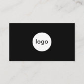 Voeg uw professionele logo toe visitekaartje (Voorkant)