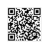 Voeg uw QR-code toe Eenvoudig voor zakelijke profe Rubberstempel (Afrduk)