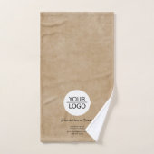 Voeg uw Rustige Logo van het Bedrijf van de Tekst  Handdoek (Handdoek)