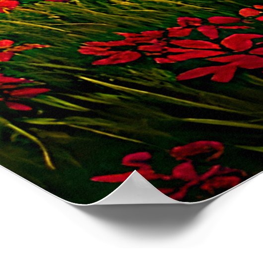 Voeg uw scripts toe, Christelijk zonneschijn boven Poster (Hoek)