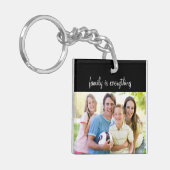 Voeg uw Sleutelhangers van de Foto van de Familie (Voorkant Links)