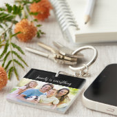 Voeg uw Sleutelhangers van de Foto van de Familie (Voorkant Rechts)