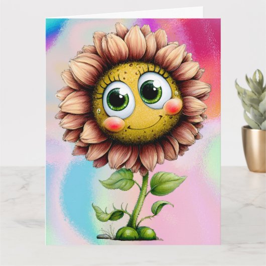 Voeg uw speciale bericht toe kaart (Kleine Plant)