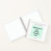 Voeg uw tekeningen Artwork Artist Journal Sketch Notitieboek (Binnen)