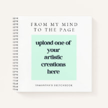 Voeg uw tekeningen Artwork Artist Naam White Sketc