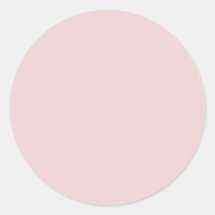 Voeg Uw Tekst Roze Goud Effen Kleur Lege Sjabloon  Ronde Sticker