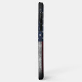 Voeg uw tekst toe op de Amerikaanse vlag Case-Mate iPhone Case (Achterkant/links)
