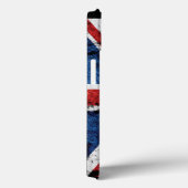 Voeg uw tekst toe op Engelse vlag Kussensloop Case-Mate iPhone Case (Achterkant / Rechts)