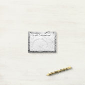 Voeg uw tekst toe | Wagon Wheel Stilleven Post-it® Notes (Op bureau)