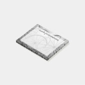Voeg uw tekst toe | Wagon Wheel Stilleven Post-it® Notes (Schuin)