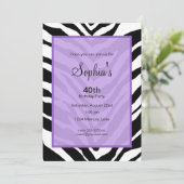 Voeg uw uitnodiging voor de geboorte van de Leefti (Staand voorkant)