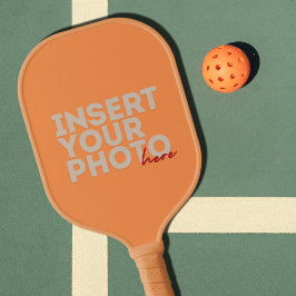 Voeg uw unieke foto cadeau gepersonaliseerd in pickleball paddle