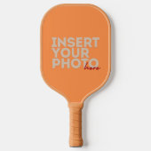 Voeg uw unieke foto cadeau gepersonaliseerd in pickleball paddle (Voorkant)