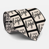 Voeg uw verticale of hoge Logo-bedrijfsminimalist  Stropdas (Opgerold)