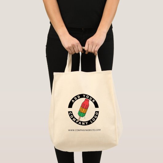 Voeg Uw Website van het Bedrijf van het Show van d Tote Bag (Voorkant (product))