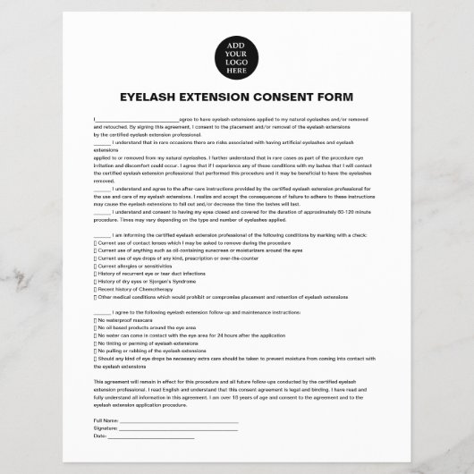 Voeg uw witte Logo TOESTAND FORMULIER toe Flyer (Voorkant)