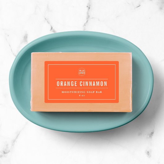 Voeg uw witte rand van de Logo toe & de Lijnen Edi Labels