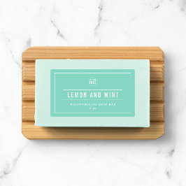 Voeg uw witte rand van de Logo toe & de Lijnen Edi Labels