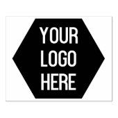 Voeg uw zakelijke Logo-adres toe Rubberstempel (Afrduk)