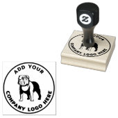 Voeg uw zakelijke Logo eenvoudig toe Rubberstempel (Gestempeld)