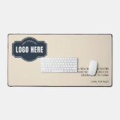 Voeg uw zakelijke Logo en adres Bedrijf Promo Bureaumat (Keyboard & Muis)