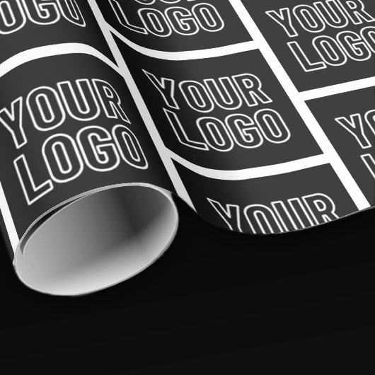 Voeg uw zakelijke Logo, foto of geüploade ontwerp  Cadeaupapier