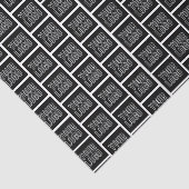 Voeg uw zakelijke Logo, foto of geüploade ontwerp Tissuepapier (Detail)