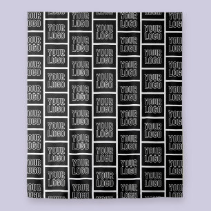 Voeg uw zakelijke Logo, foto of geüploade ontwerp Wandkleed