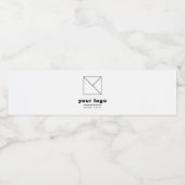 Voeg uw zakelijke Logo promotionele elke kleur toe Waterfles Etiket (Enkel label)