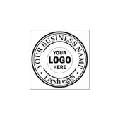 Voeg uw zakelijke Logo rubberstempel toe (Afrduk)