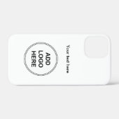 Voeg uw zakelijke Logo toe Case-Mate iPhone Case (Achterkant (horizontaal))