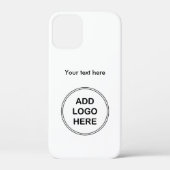 Voeg uw zakelijke Logo toe Case-Mate iPhone Case (Achterkant)