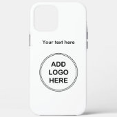 Voeg uw zakelijke Logo toe Case-Mate iPhone Case (Achterkant)