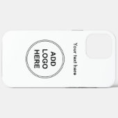Voeg uw zakelijke Logo toe Case-Mate iPhone Case (Achterkant (horizontaal))