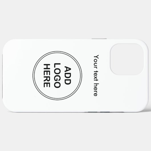 Voeg uw zakelijke Logo toe Case-Mate iPhone Case (Achterkant (horizontaal))