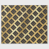 Voeg uw zakelijke Logo toe op Gulden Wrapping Pape Cadeaupapier (Vlak)