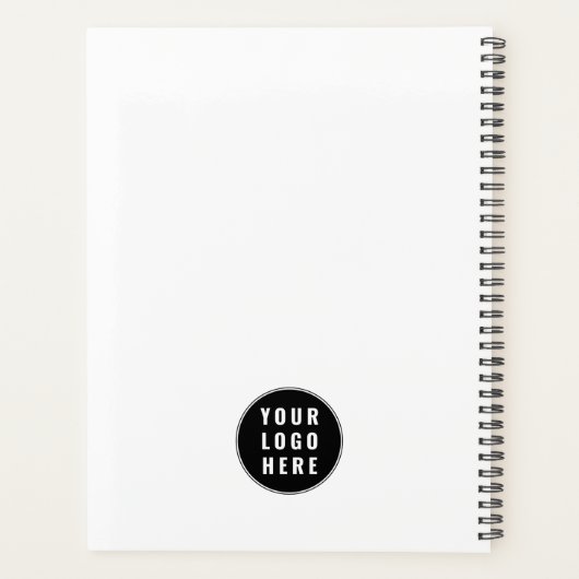 Voeg uw zakelijke Logo zakelijke afspraken 2025 Planner (Achterkant)