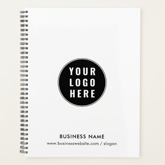 Voeg uw zakelijke Logo zakelijke afspraken 2025 Planner (Voorkant)