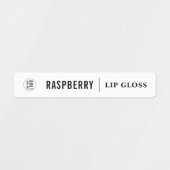 Voeg uw zwarte-lijnproductlabels toe labels (Design 1)