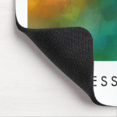 Voeg Verticaal uw BedrijfsTekst van het Afbeelding Muismat (Hoek)