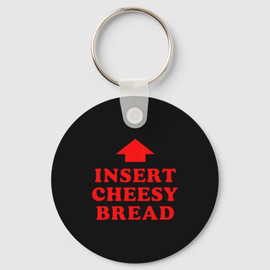 Voeg Virale Kaasbrood Toe Sleutelhanger (Voorkant)