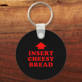 Voeg Virale Kaasbrood Toe Sleutelhanger (Voorkant)