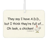 VOEG vol kippen TOE Luchtverfrisser (Voorkant)